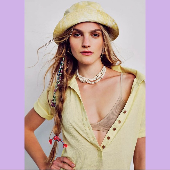 Free People Yellow Endless Summer Something Casual Mini Dress - Picture 6 of 16